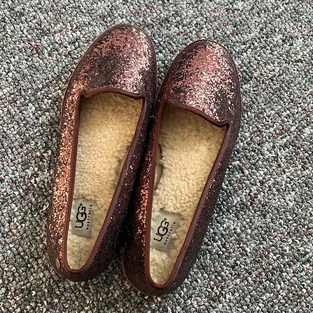 Brand new Ugg Ballet Flats Loafers Sparkly